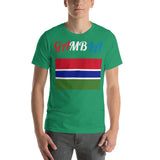Gambia Flag Unisex T-Shirts